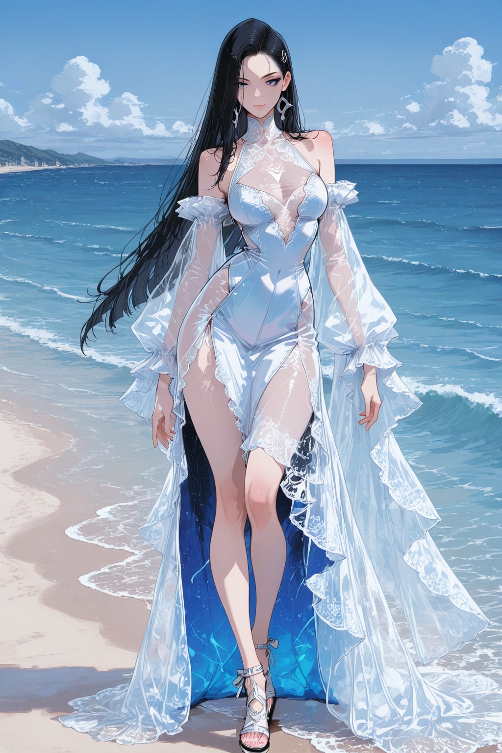 爽やかな夏コーデ
