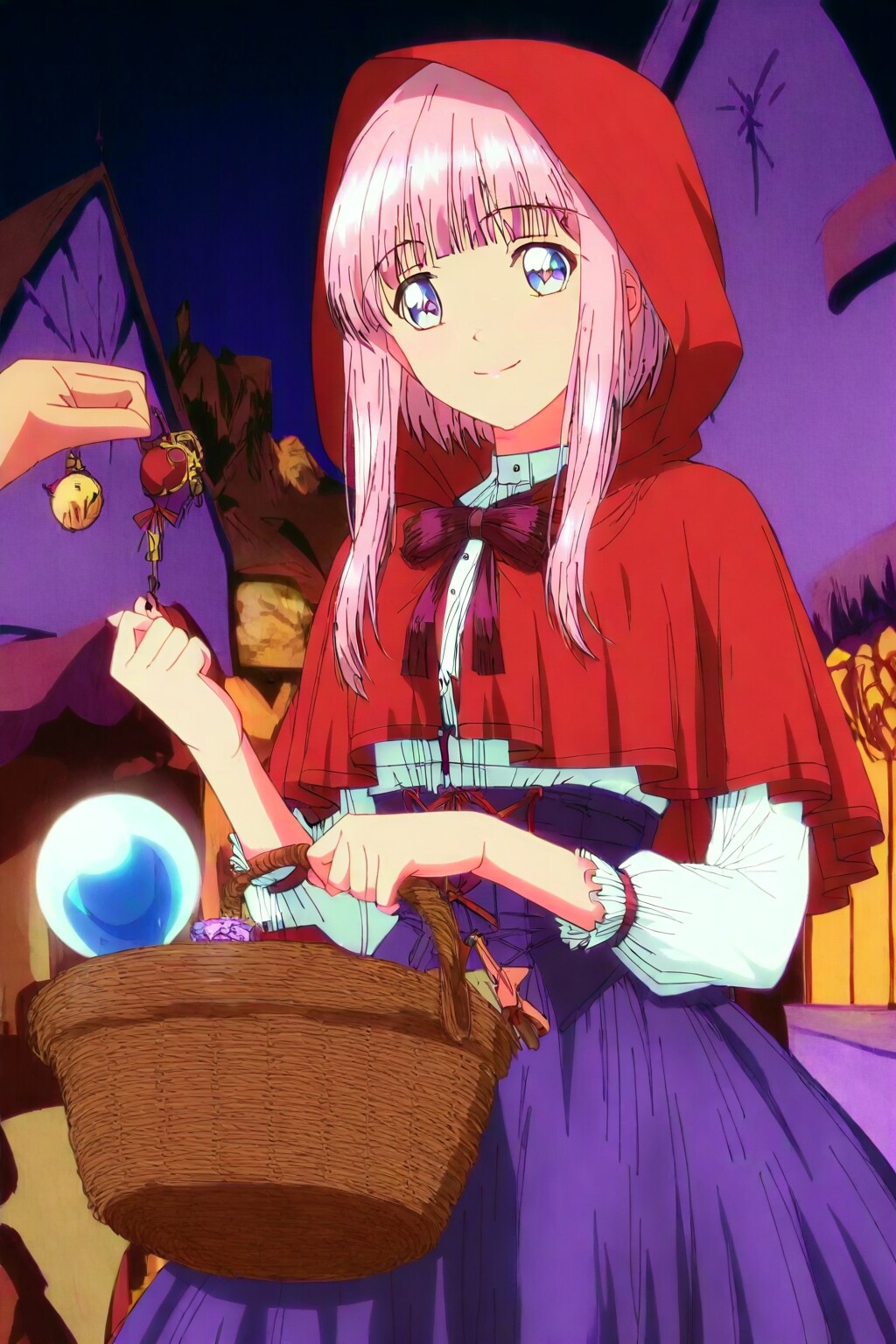 ピンク髪赤ずきんちゃんのハロウィン🎃