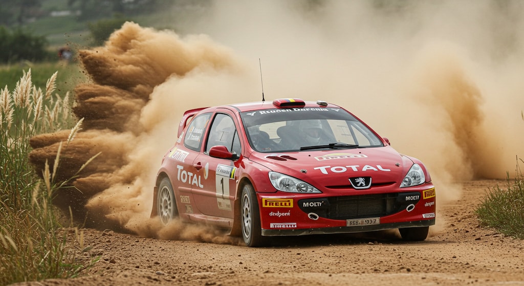 プジョー307ラリーカー