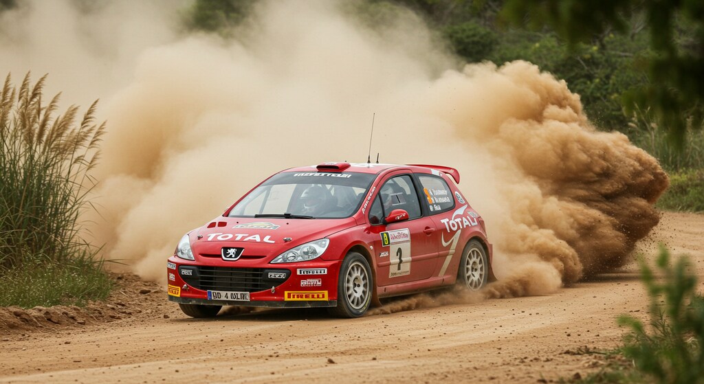 プジョー307ラリーカー