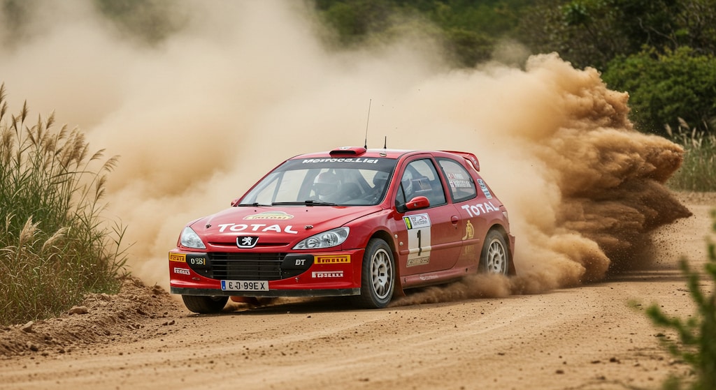 プジョー307ラリーカー