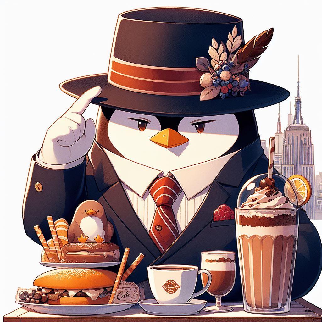 紳士ペンギン