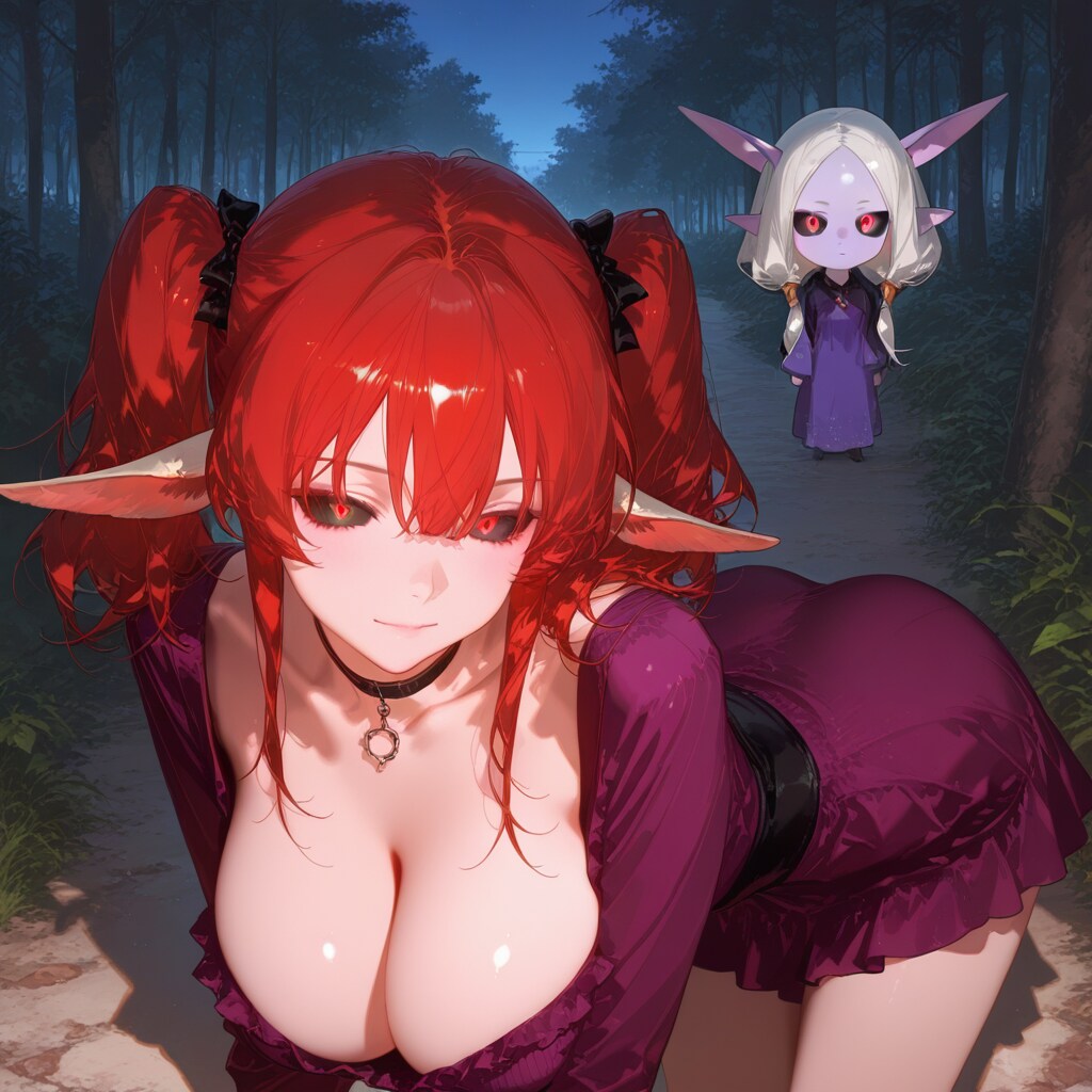 異世界アイアスのツインテール教徒魔族と魔法使いのコンビ
