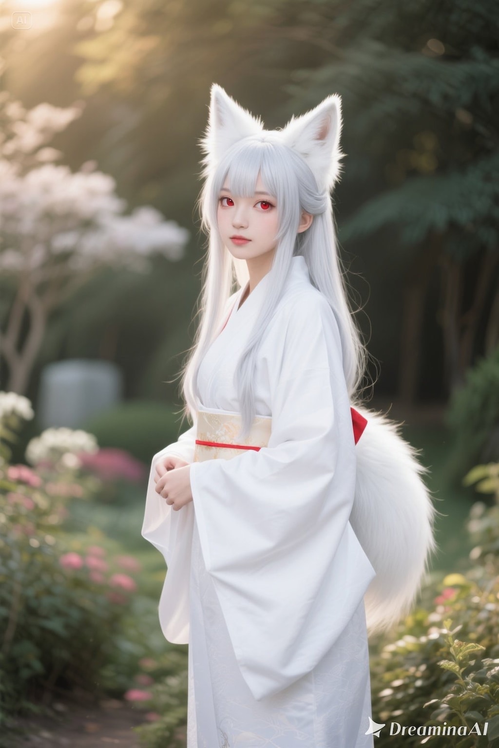 【実写風？】キツネの御神体様