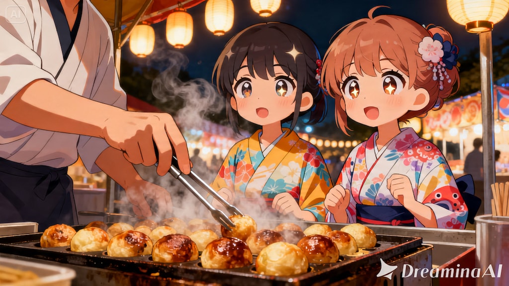 今日の夏休み（たこ焼きの達人１）