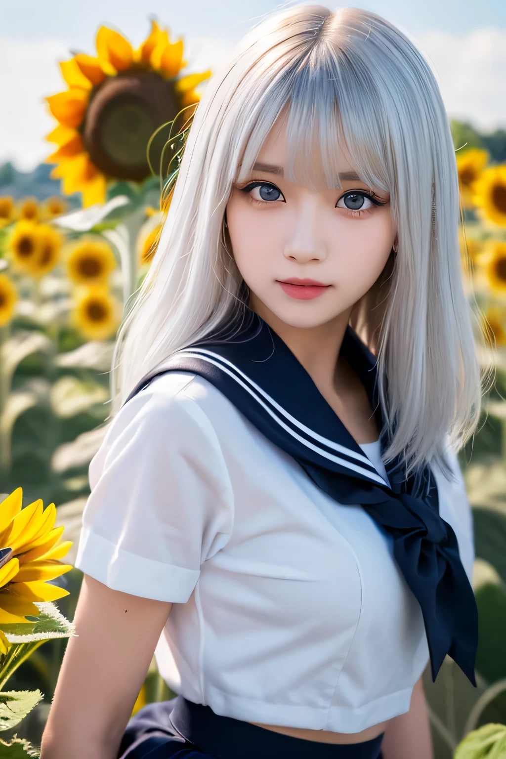 ひまわり畑