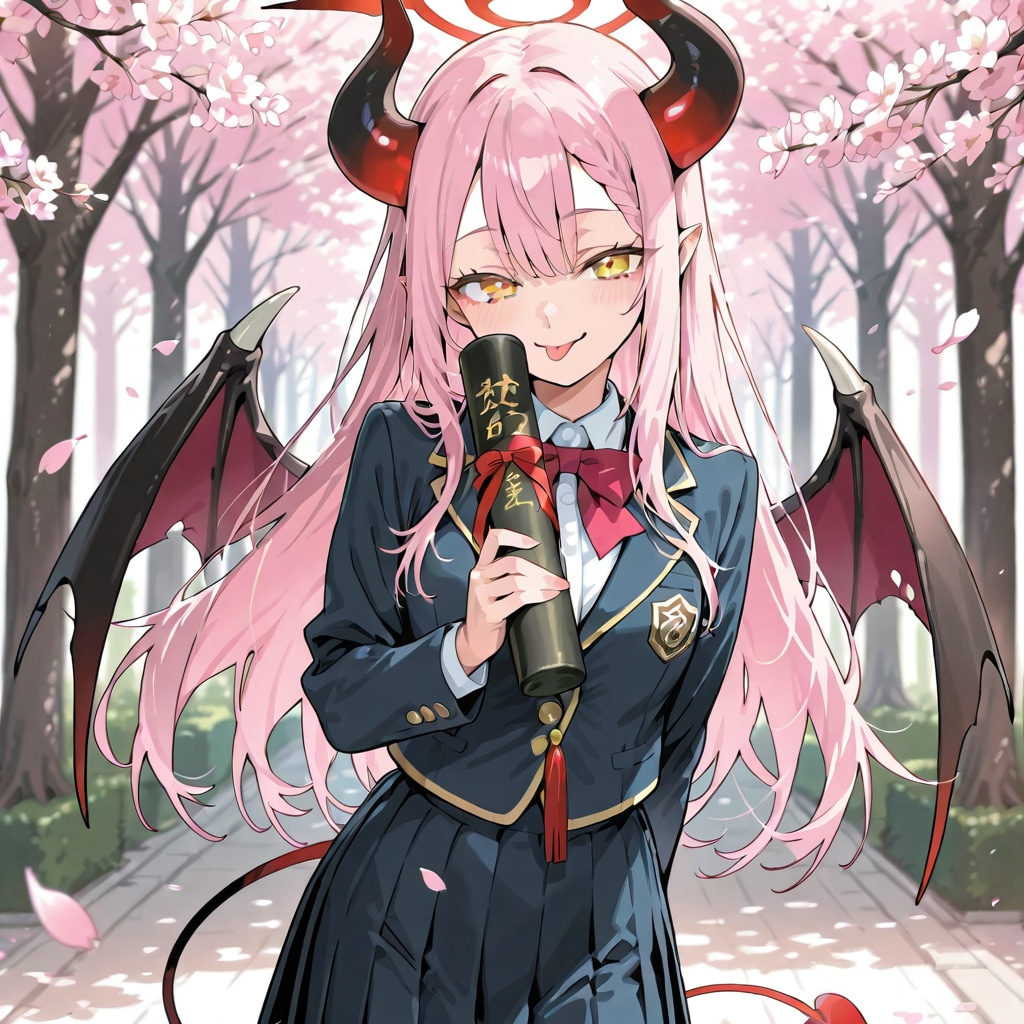 卒業悪魔っ子260322