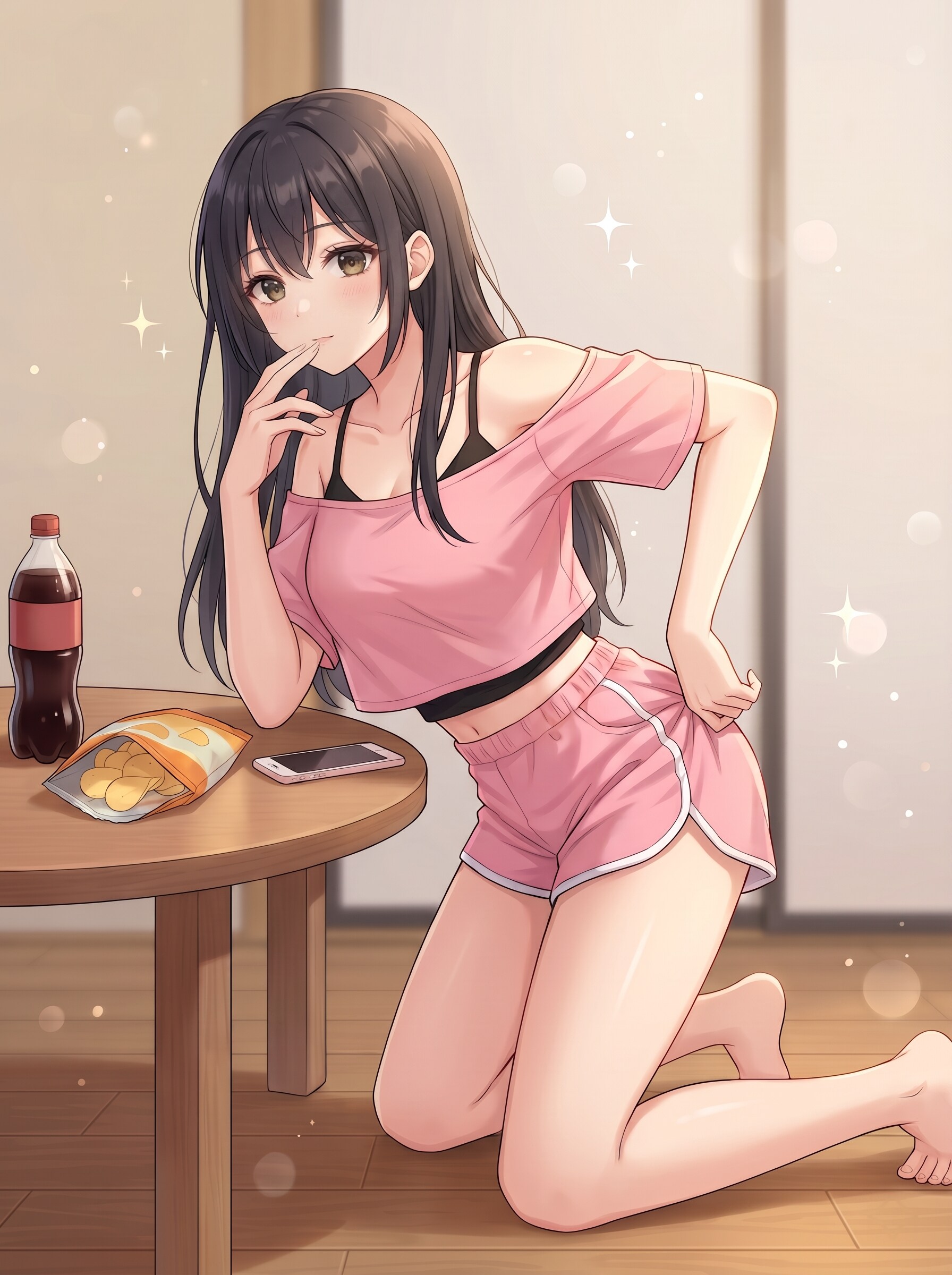 宵灯下の微睡