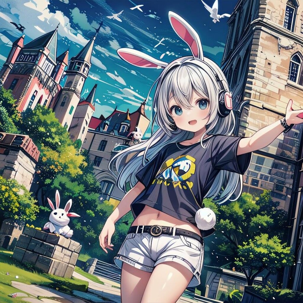 中世のうさぎっ娘