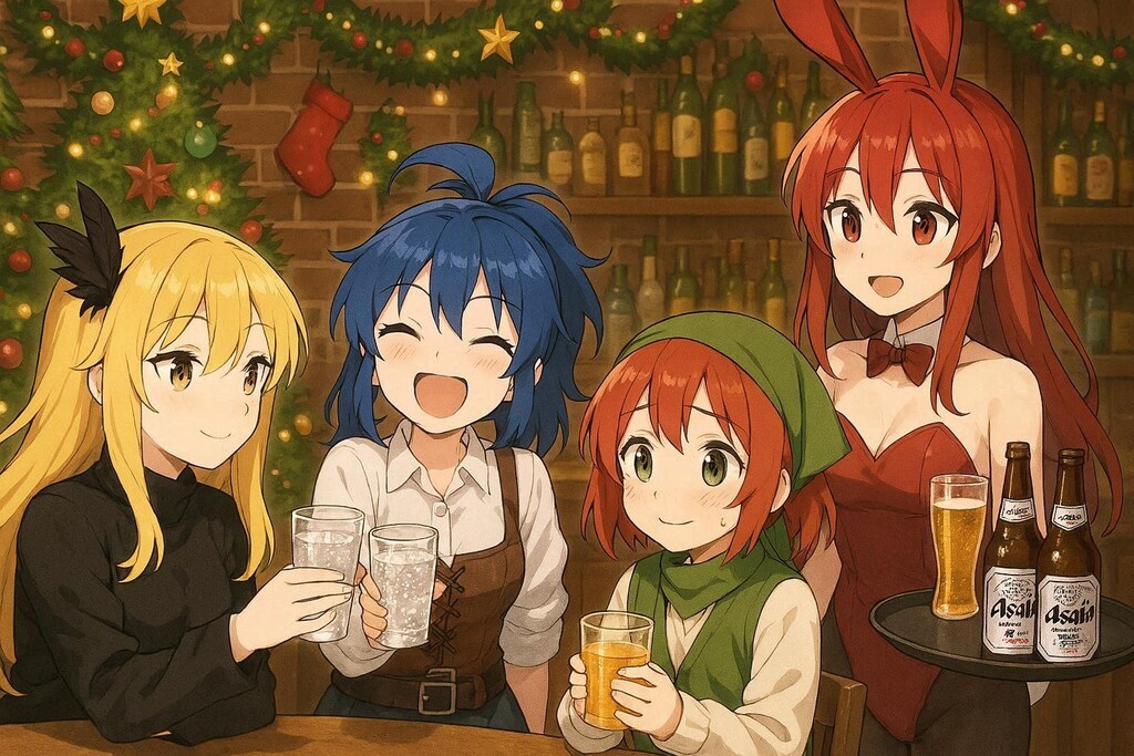 We're gonna have a heartly party tonight