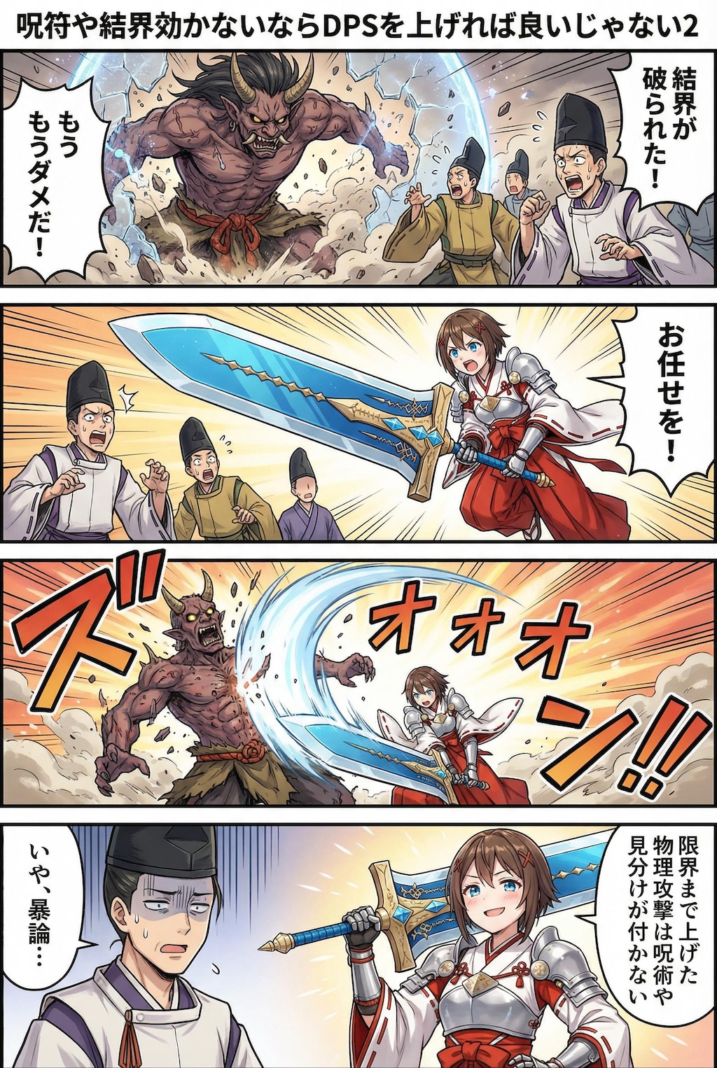 充分に鍛え上げたDPSは神通力となんら見分けがつかない