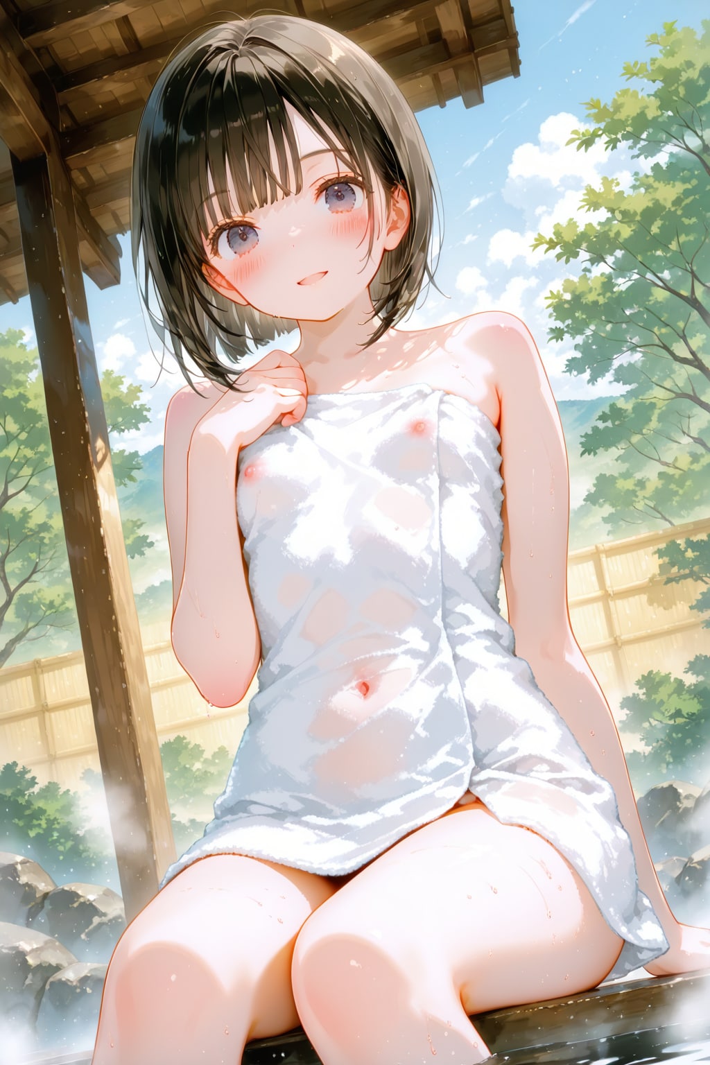 透け
