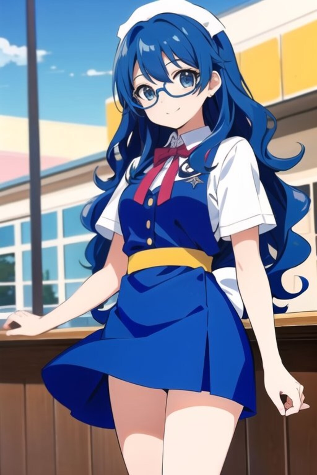 真っ青CAもどき