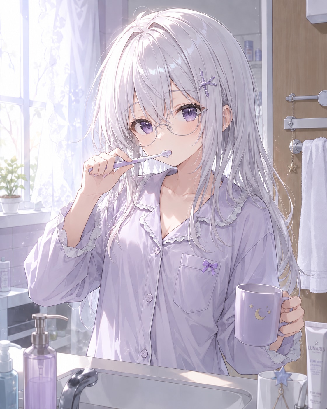 朝の静かな時間