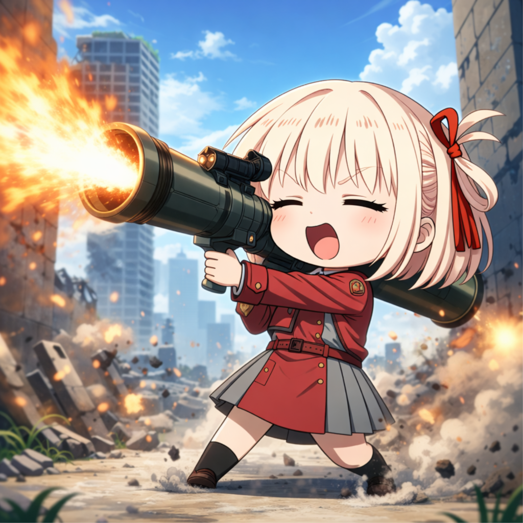 千束ちゃんファイアー！