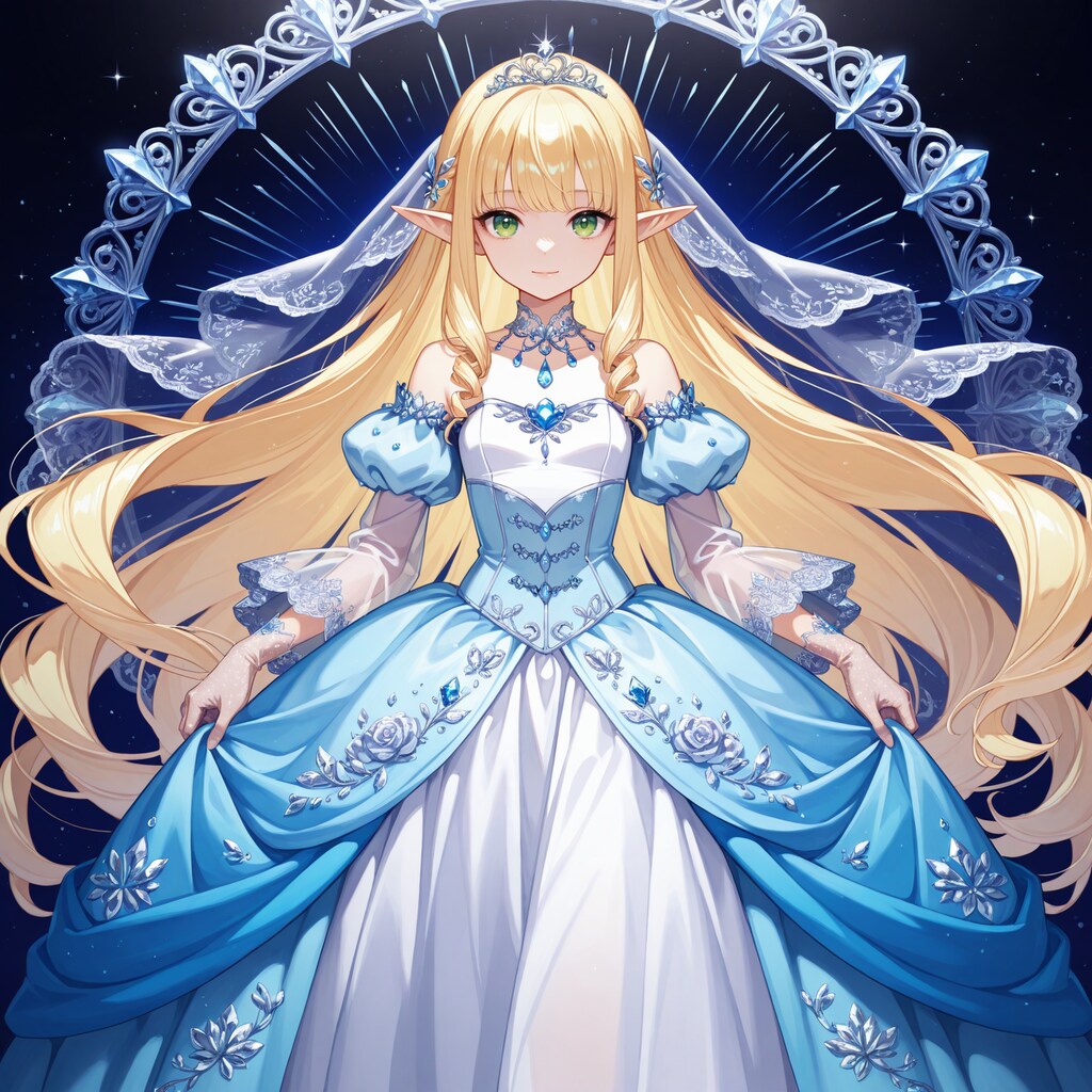 御令嬢エルフ魔女さん