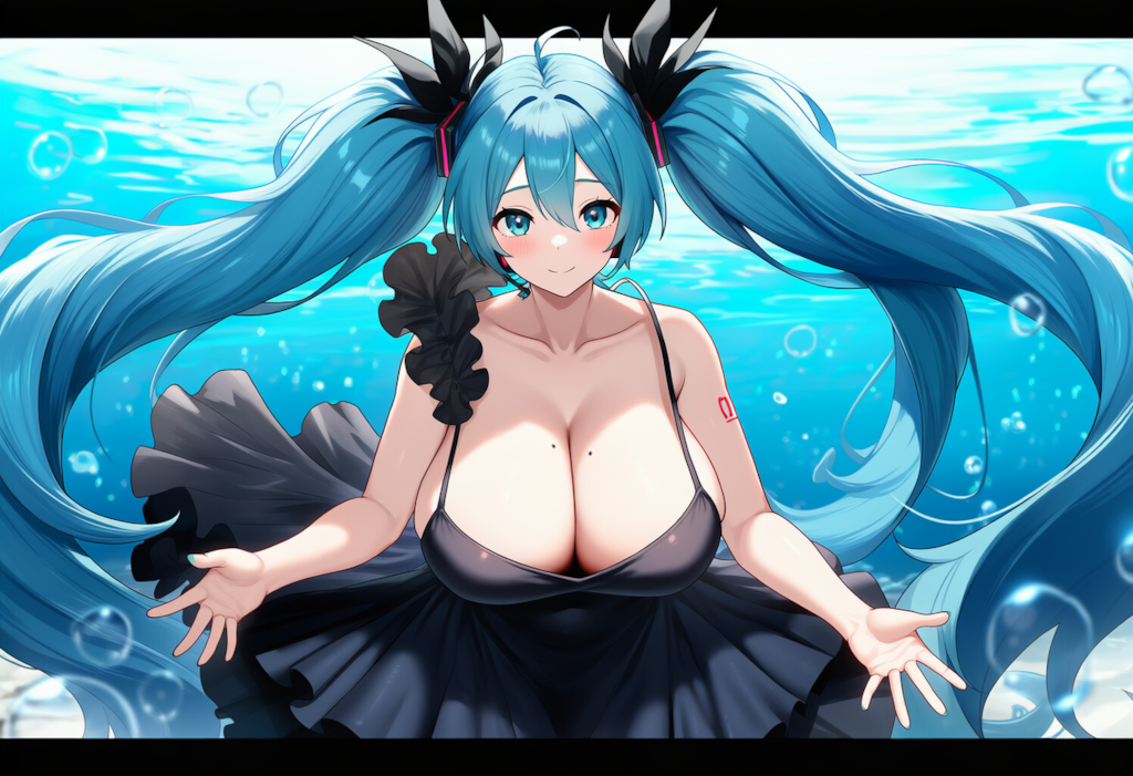 ボカロ　深海少女　初音ミク（爆乳版）