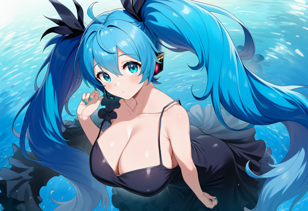 ボカロ　深海少女　初音ミク（爆乳版）