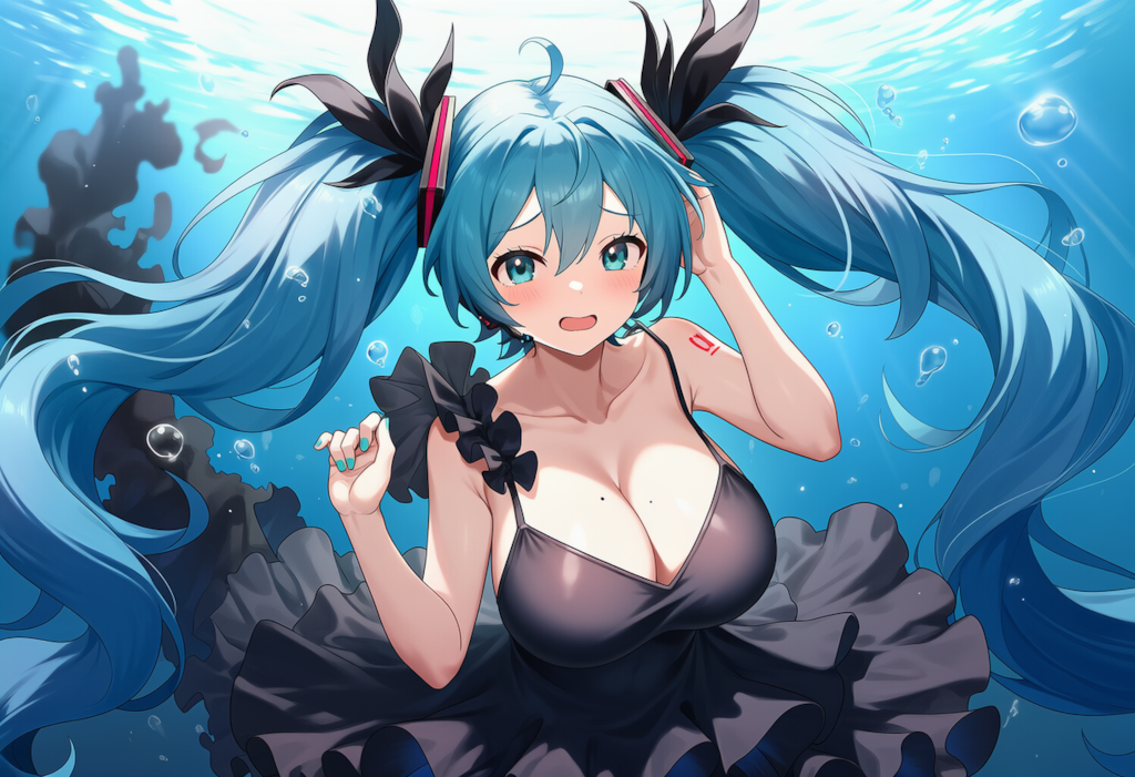 ボカロ　深海少女　初音ミク（爆乳版）