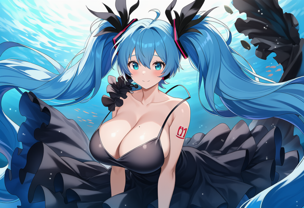 ボカロ　深海少女　初音ミク（爆乳版）