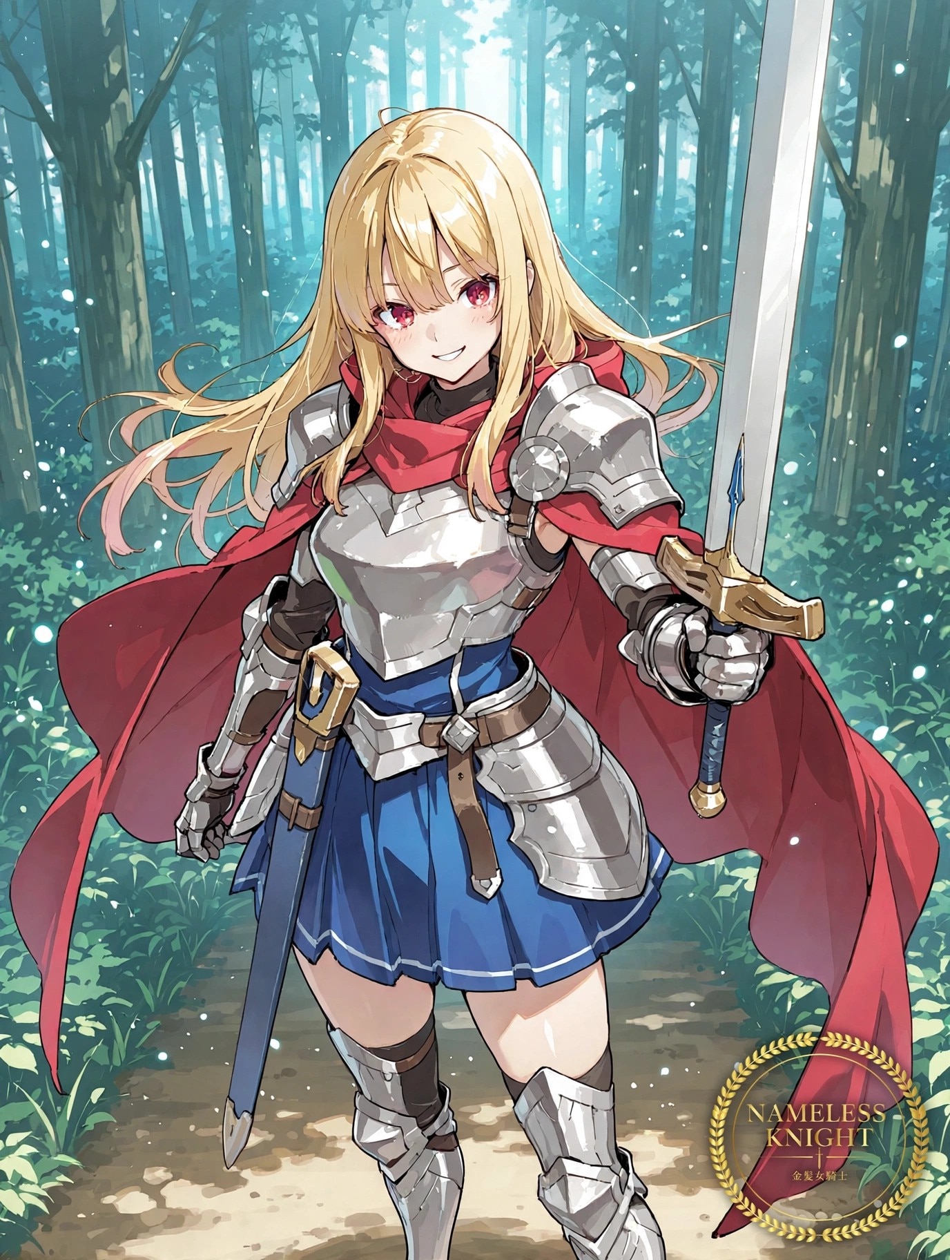 金髪女騎士 | の人気AIイラスト・グラビア
