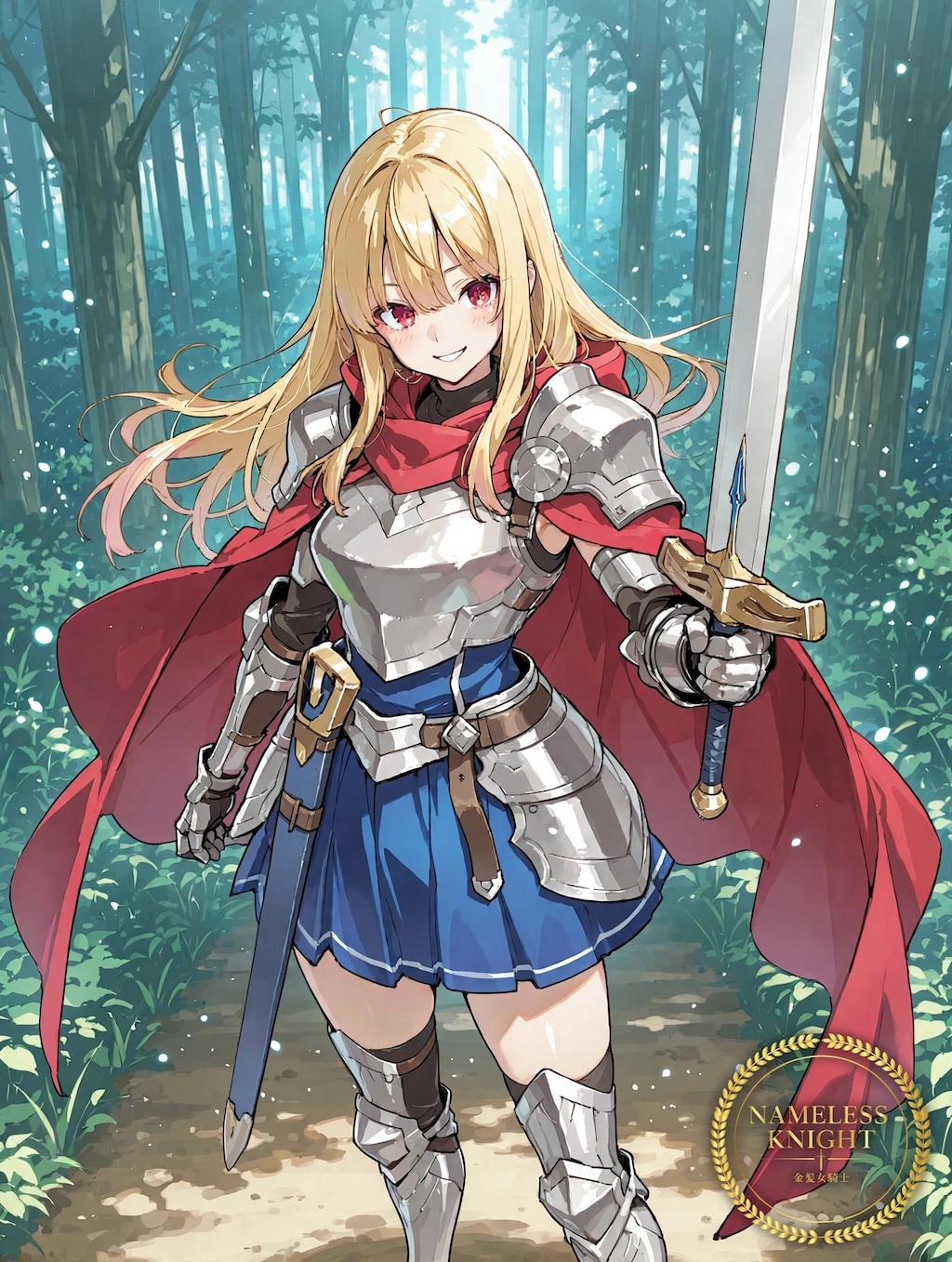 金髪女騎士