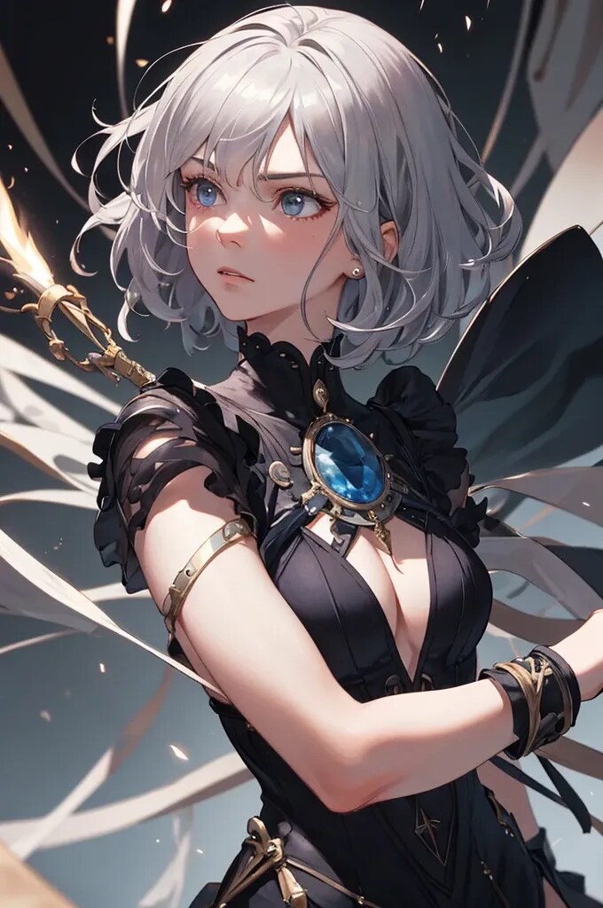決戦前の少女