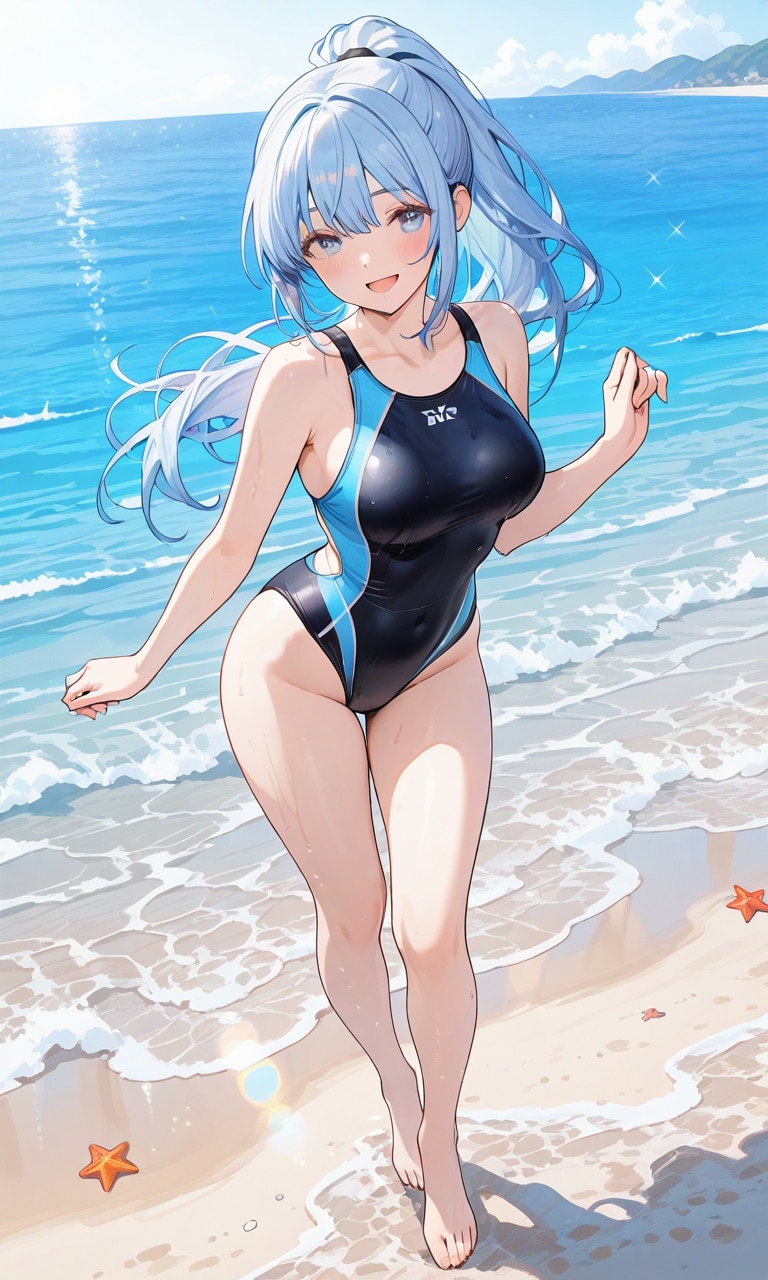 ビーチのおユキさん
