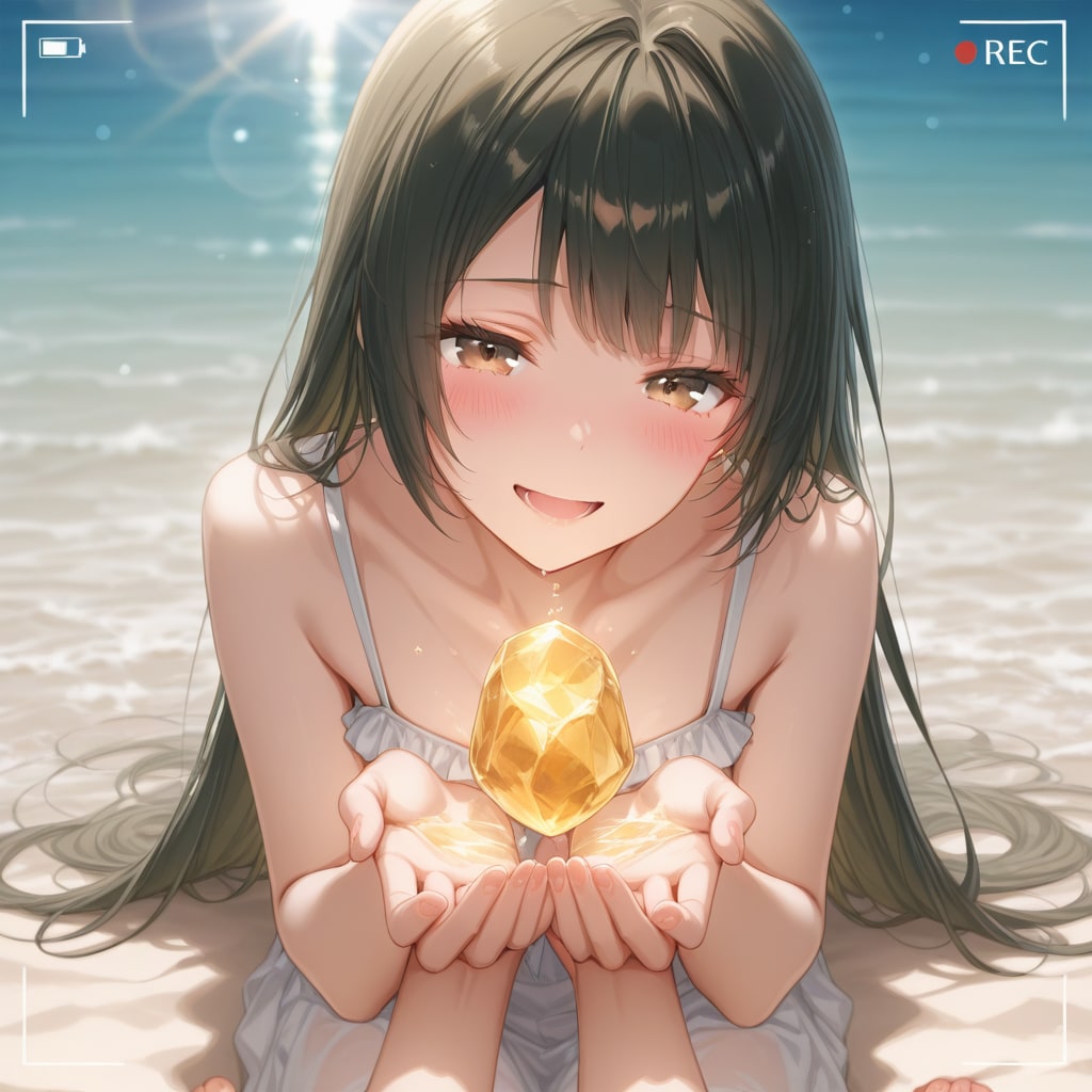 こんなに大きな尿結石でたよ