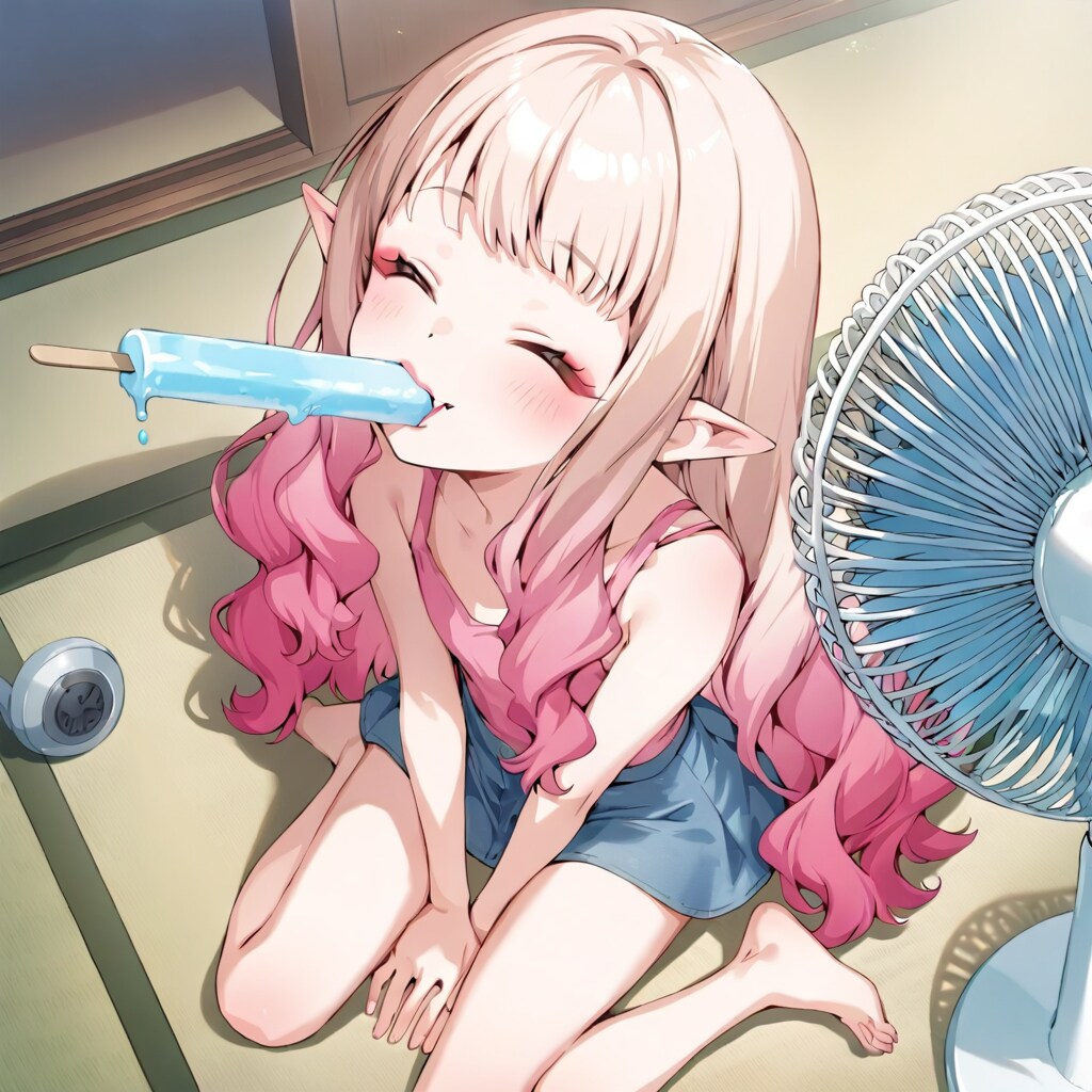Popsicle enjoy