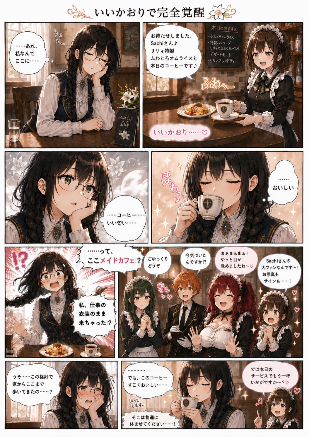 いいかおりで完全覚醒☕✨ | の人気AIイラスト・グラビア