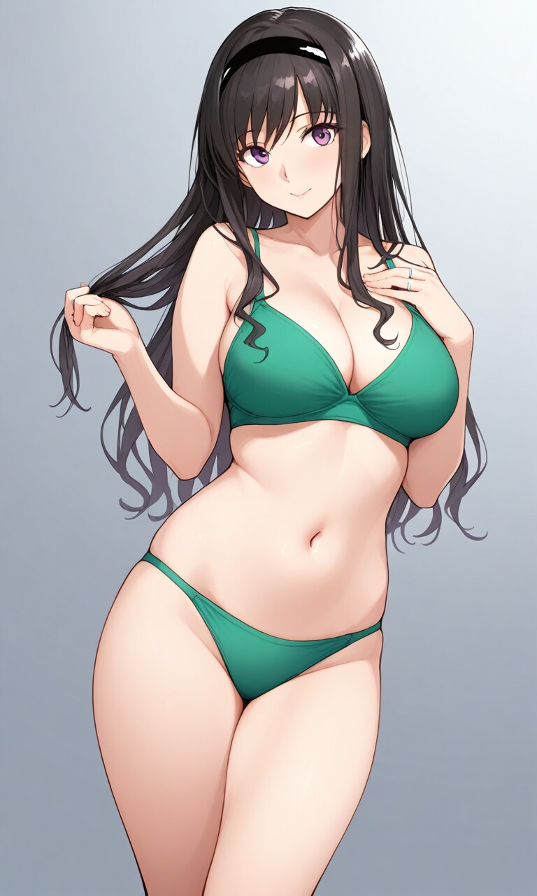 緑ビキニのはるかさん