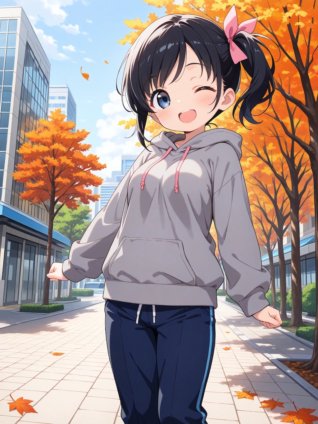 さやかちゃんの秋コーデ