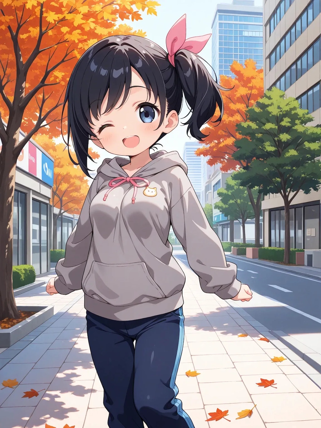 さやかちゃんの秋コーデ