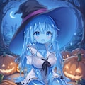 青緑スライムのハロウィン 6枚目