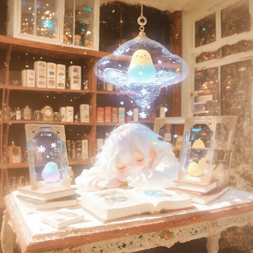 古本屋の看板娘withピヨ