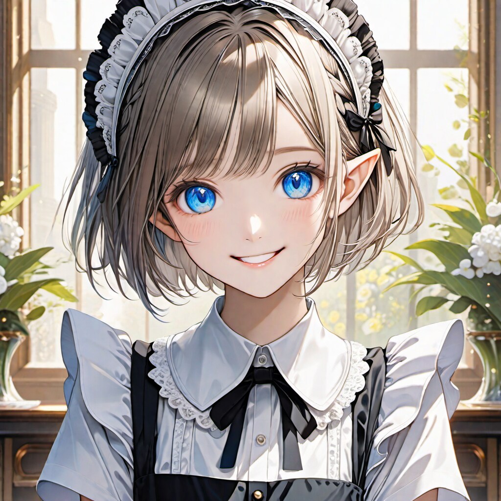 エルフちゃんメイドきゃわわ