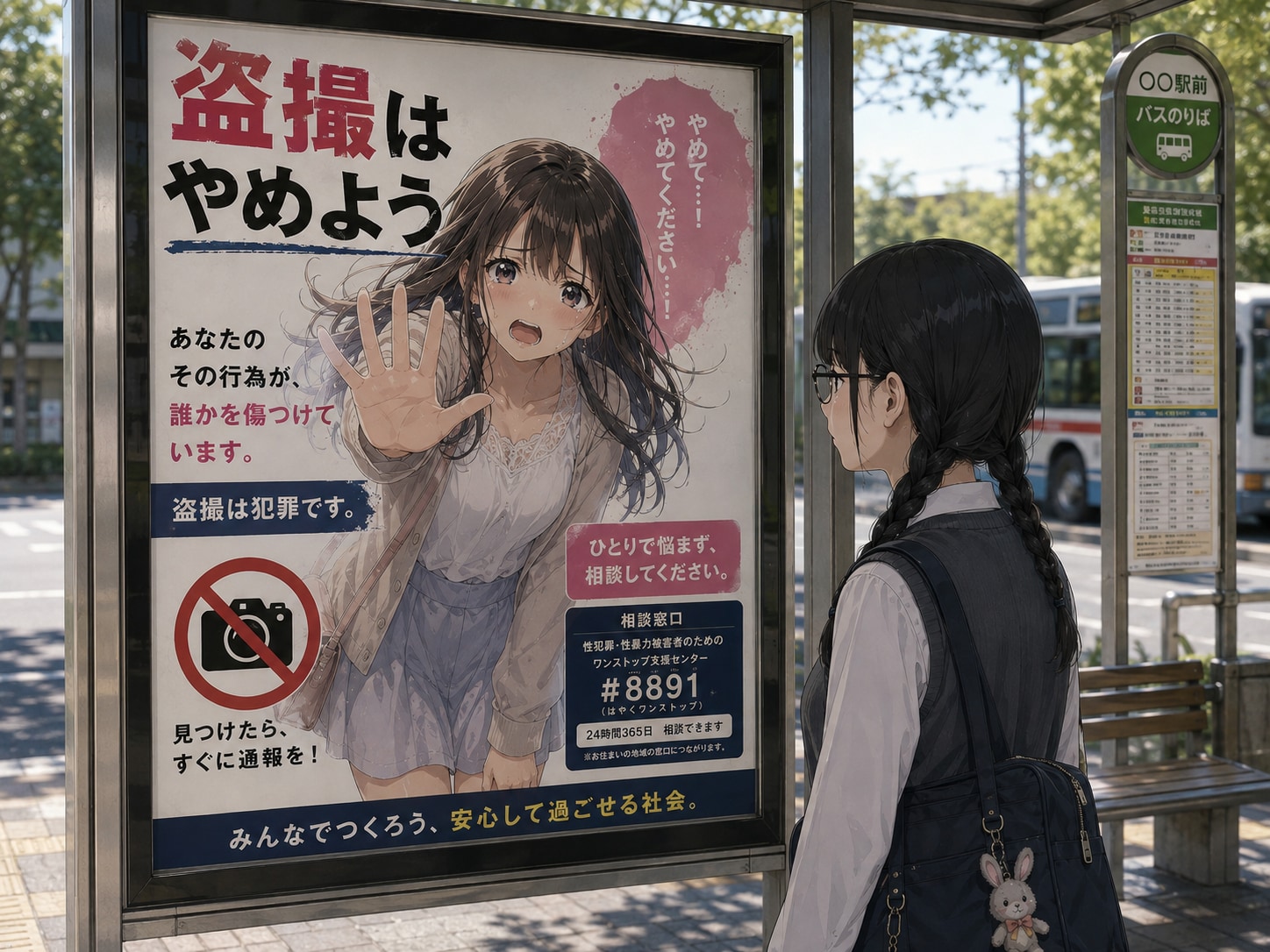 盗撮はダメだよ！ | の人気AIイラスト・グラビア
