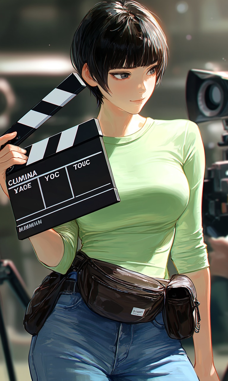 映画の撮影現場〈２〉 | の人気AIイラスト・グラビア