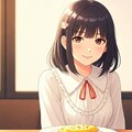 少女と朝食 2 7枚目