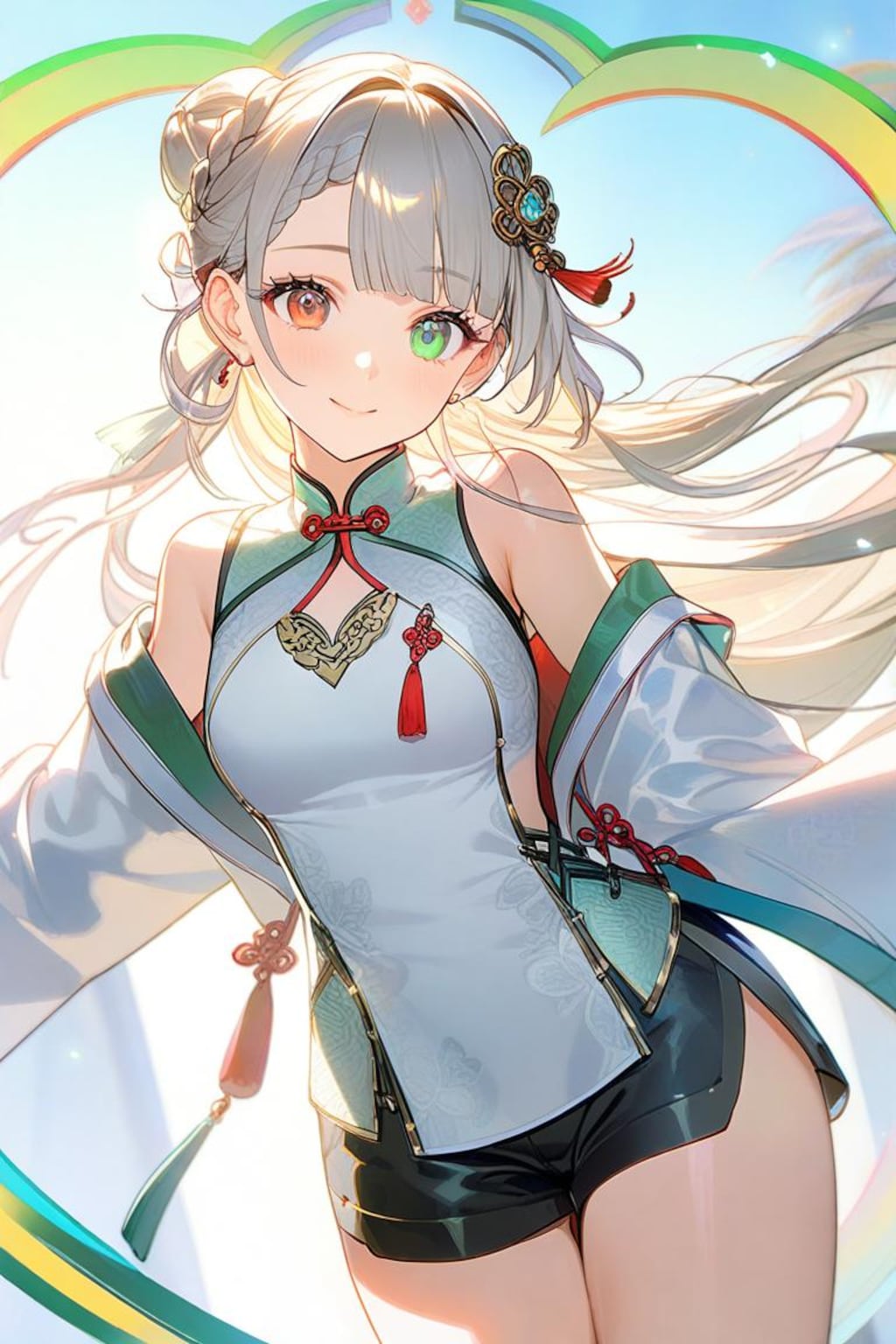 中華風ショーパン