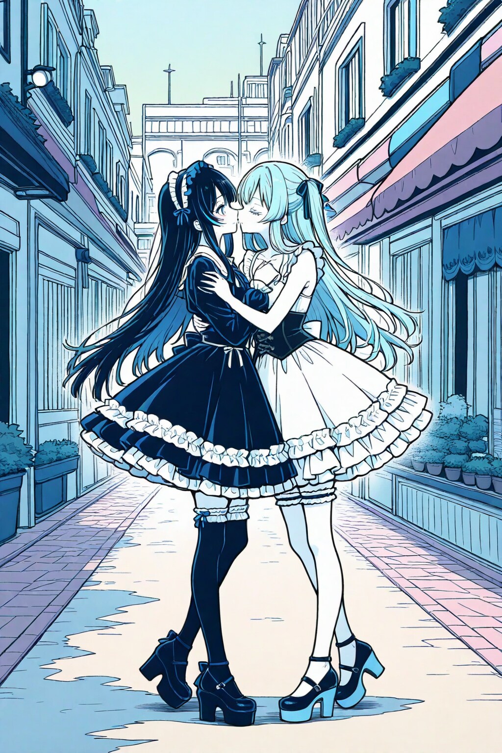 誰もいない通り