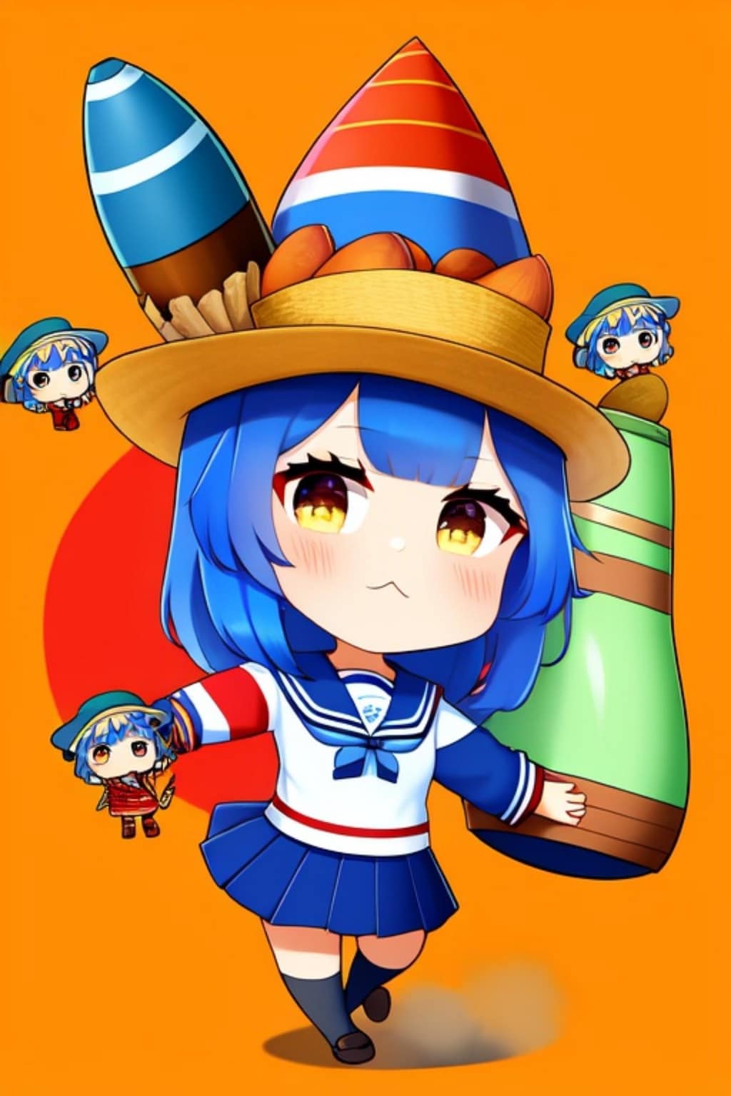 青髪ちゃん