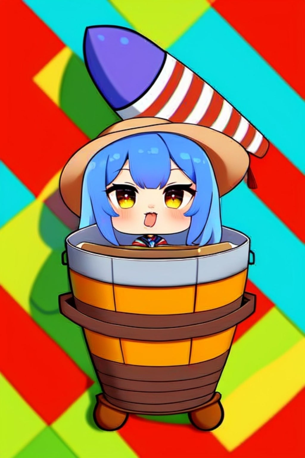 青髪ちゃん