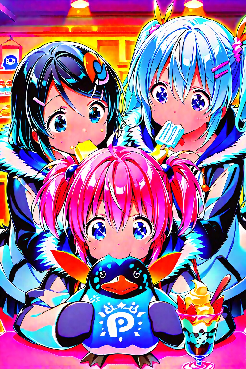 ペンギンは食べ物ではありません | の人気AIイラスト・グラビア