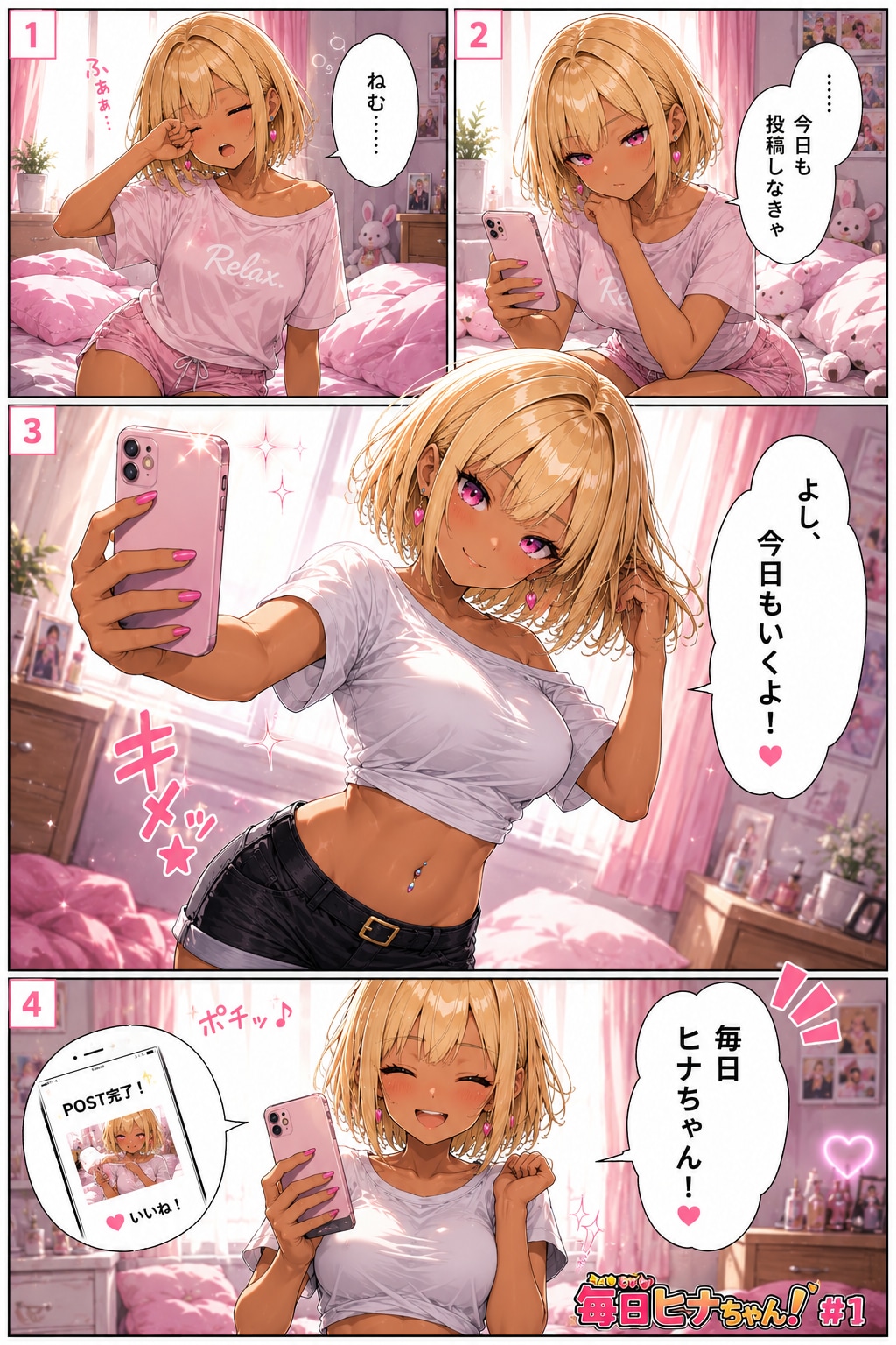 毎日ヒナちゃんの裏側