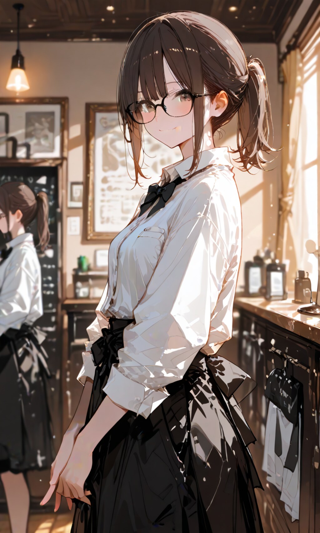 カフェの店員さん