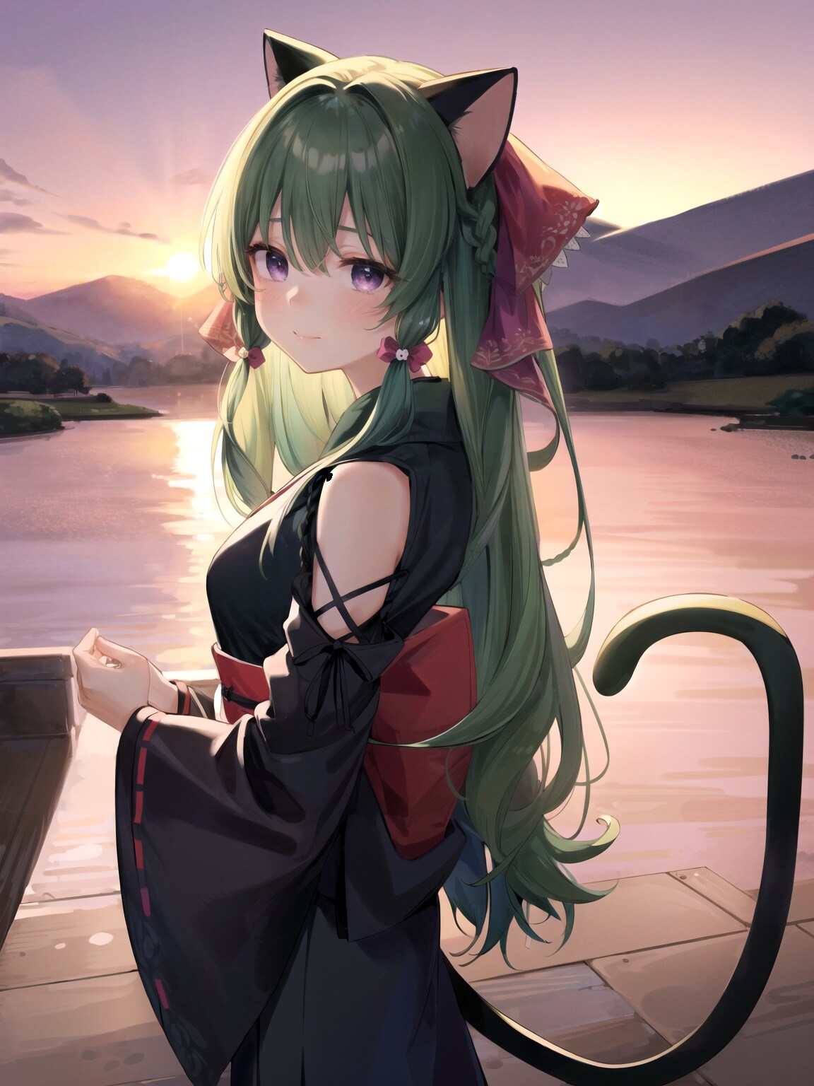 橙湖畔
