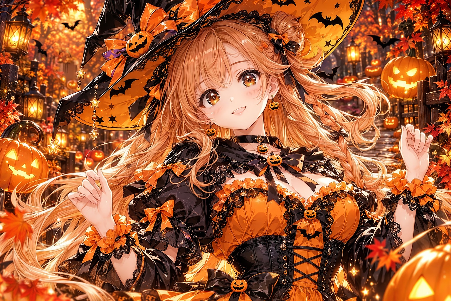 APRICOTハロウィン | の人気AIイラスト・グラビア