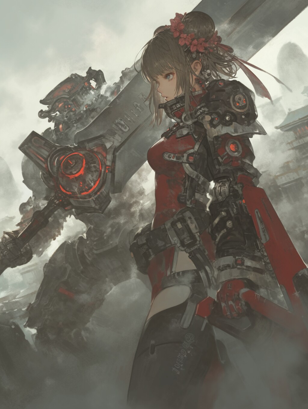 女炎之剑客 [红]